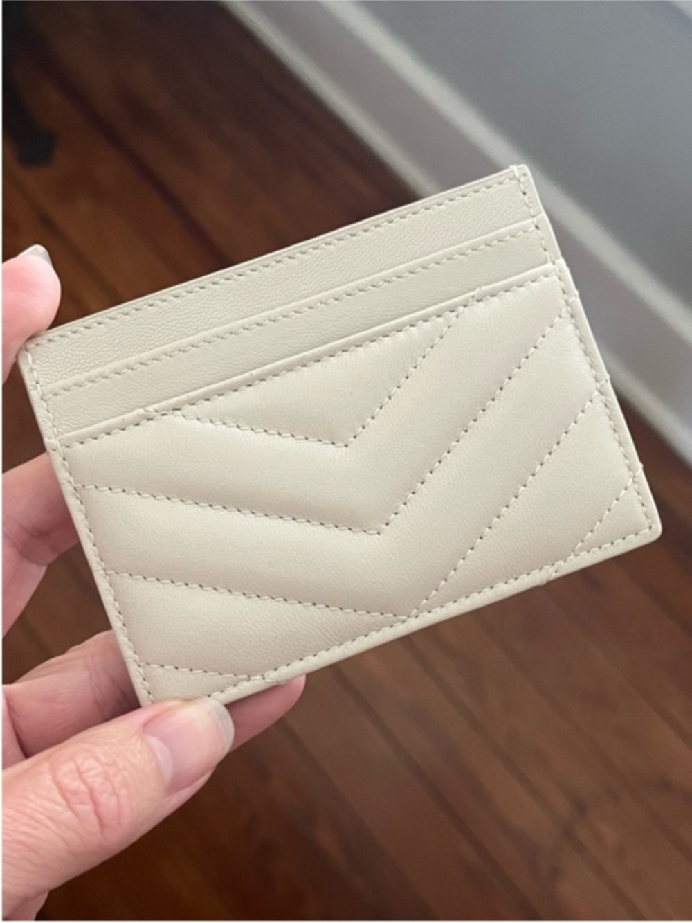 Saint Laurent Lambskin Leather Card Case - Picture 11 of 16